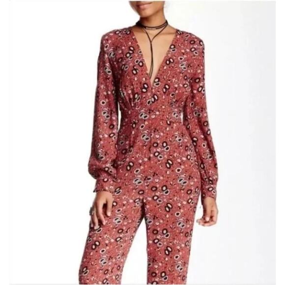Free People Some Like It Hot Boho Flower Child Size 6 - Picture 1 of 11